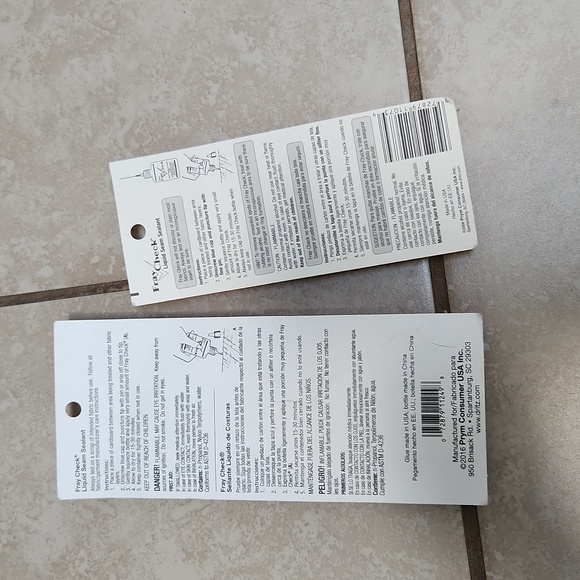 Fray check - Picture 2 of 2